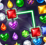 Jewel Link is a vibrant and engaging puzzle game that challenges your observation and strategic thinking. Unlike traditional match-3 games, Jewel Link focuses on connecting chains of identical gemstones to clear the board and achieve high scores. It offers a perfect blend of relaxing gameplay and brain-teasing challenges.